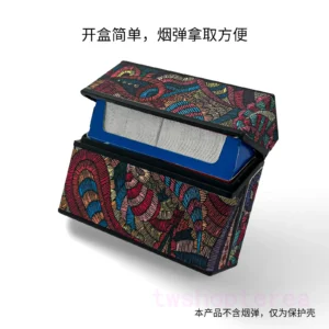 IQOS ILUMA 專用 20支煙彈收納盒|全皮革防潮收納 TEREA 萬寶路 HEETS 防水防潮煙盒 1 IQOS TEREA